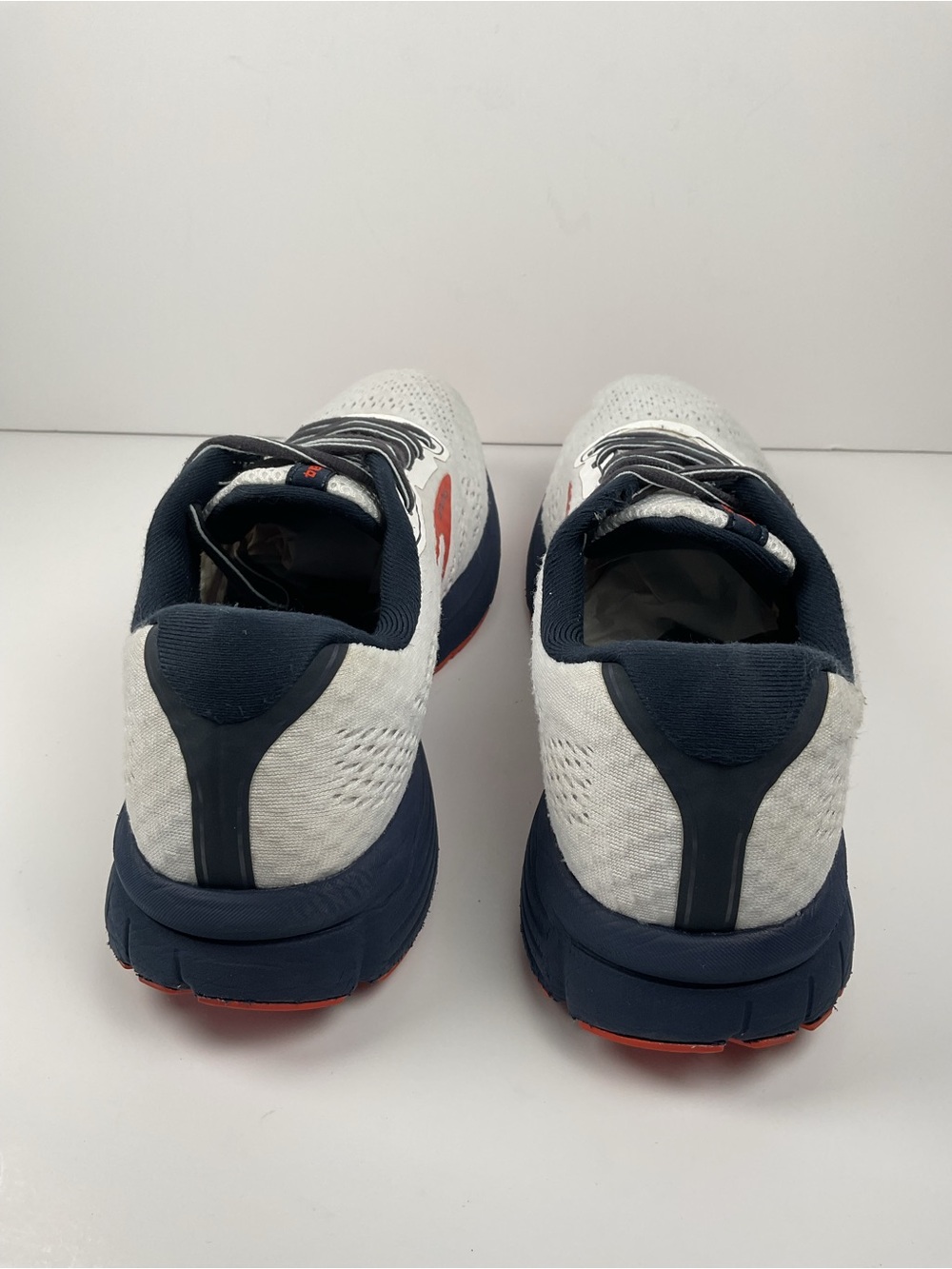 Brooks Anthem 4 Men’s Size 11.5 D White Orange Running Shoes - Picture 7 of 13